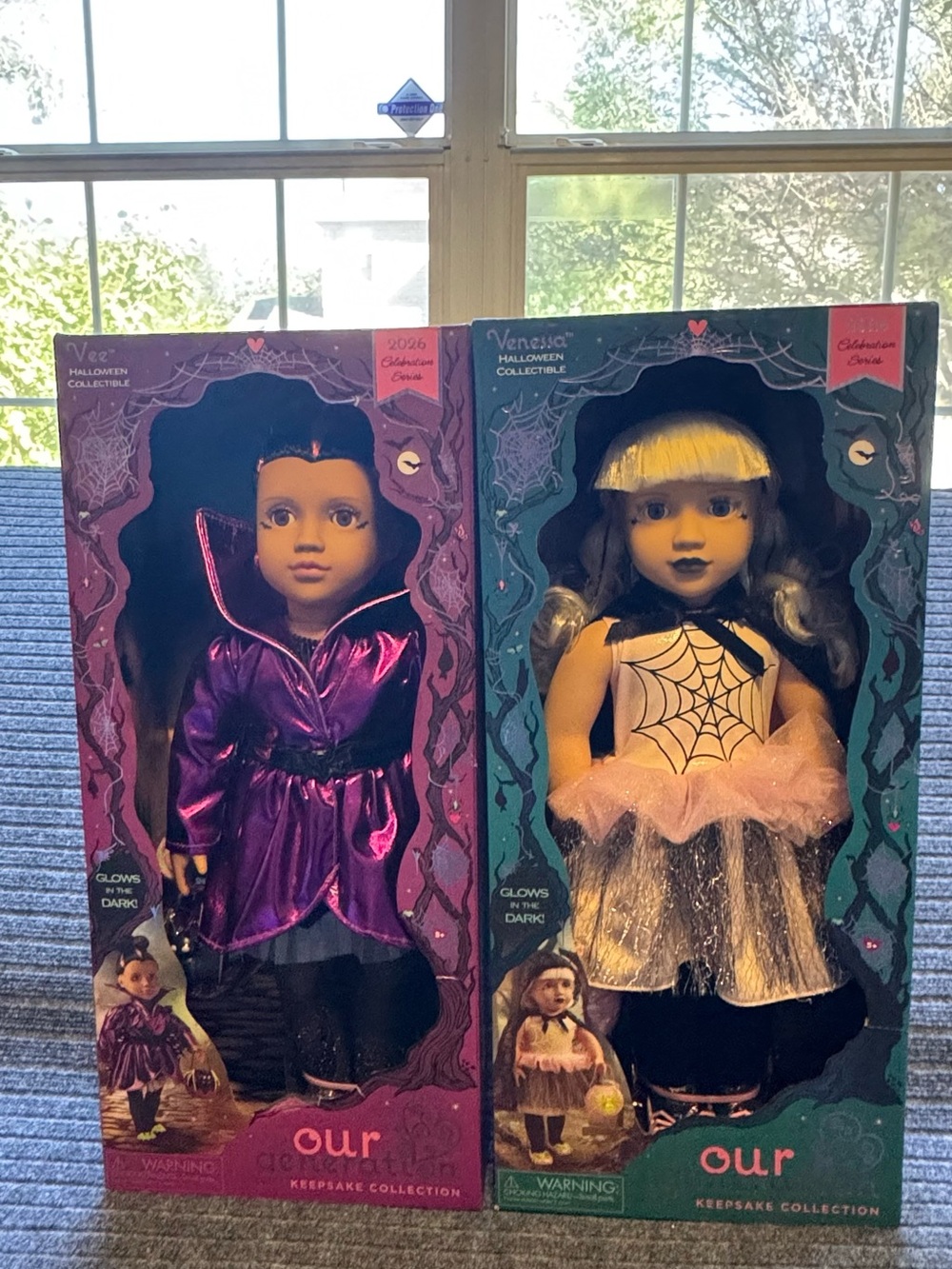 Our Generation Halloween Doll Costume - Purple Vampiress